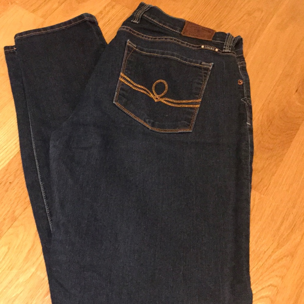 Lucky brand jean Sofia skinny dark wash